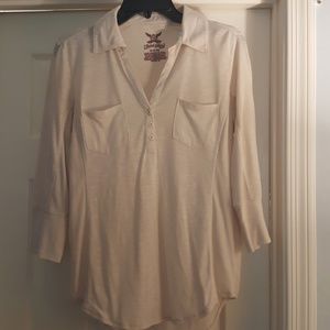 Oversized button down